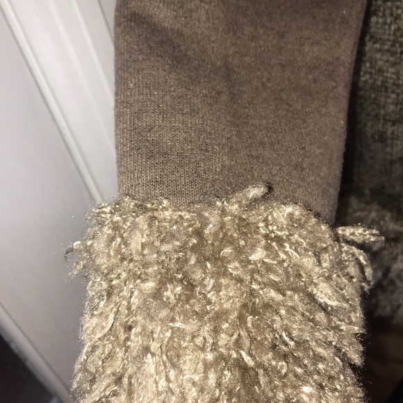 “FARINELLI ” Fibre Art and Brown Tweed Coat . - Picture 11 of 15